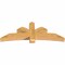 Ekena Millwork Davenport Rough Sawn Timber Gable Bracket, Western Red Cedar, 72"W x 27"H x 6"D x 6"F, 9/12 Pitch GBW072X27X0606DAV00RWR - alternate 3